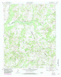 Luray Tennessee Historical topographic map, 1:24000 scale, 7.5 X 7.5 Minute, Year 1955