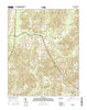 Luray Tennessee Current topographic map, 1:24000 scale, 7.5 X 7.5 Minute, Year 2016