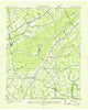Luttrell Tennessee Historical topographic map, 1:24000 scale, 7.5 X 7.5 Minute, Year 1935
