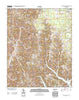 Lynchburg East Tennessee Historical topographic map, 1:24000 scale, 7.5 X 7.5 Minute, Year 2013