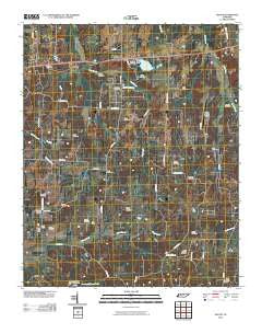 Macon Tennessee Historical topographic map, 1:24000 scale, 7.5 X 7.5 Minute, Year 2010