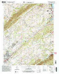 Madisonville Tennessee Historical topographic map, 1:24000 scale, 7.5 X 7.5 Minute, Year 2003