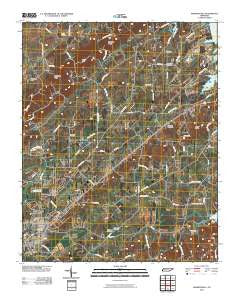 Madisonville Tennessee Historical topographic map, 1:24000 scale, 7.5 X 7.5 Minute, Year 2010