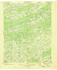 Mages Virginia Historical topographic map, 1:48000 scale, 15 X 15 Minute, Year 1935