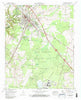 Manchester Tennessee Historical topographic map, 1:24000 scale, 7.5 X 7.5 Minute, Year 1972