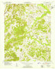 Mansfield Tennessee Historical topographic map, 1:24000 scale, 7.5 X 7.5 Minute, Year 1950