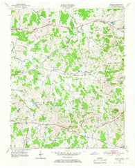 Martha Tennessee Historical topographic map, 1:24000 scale, 7.5 X 7.5 Minute, Year 1951