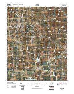 Martin Tennessee Historical topographic map, 1:24000 scale, 7.5 X 7.5 Minute, Year 2010