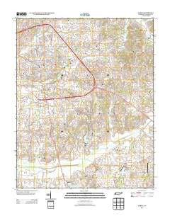 Martin Tennessee Historical topographic map, 1:24000 scale, 7.5 X 7.5 Minute, Year 2013