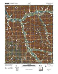 Martins Mills Tennessee Historical topographic map, 1:24000 scale, 7.5 X 7.5 Minute, Year 2010