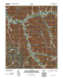 Martins Mills Tennessee Historical topographic map, 1:24000 scale, 7.5 X 7.5 Minute, Year 2010