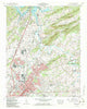 Maryville Tennessee Historical topographic map, 1:24000 scale, 7.5 X 7.5 Minute, Year 1979
