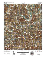 Mascot Tennessee Historical topographic map, 1:24000 scale, 7.5 X 7.5 Minute, Year 2010
