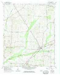 Mason Tennessee Historical topographic map, 1:24000 scale, 7.5 X 7.5 Minute, Year 1965