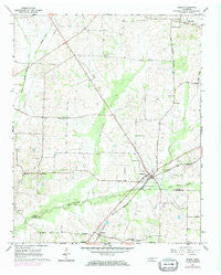 Mason Tennessee Historical topographic map, 1:24000 scale, 7.5 X 7.5 Minute, Year 1965
