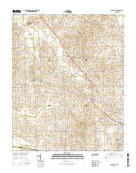 Maury City Tennessee Current topographic map, 1:24000 scale, 7.5 X 7.5 Minute, Year 2016