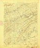 Maynardville Tennessee Historical topographic map, 1:125000 scale, 30 X 30 Minute, Year 1897