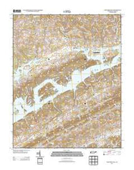 Maynardville Tennessee Historical topographic map, 1:24000 scale, 7.5 X 7.5 Minute, Year 2013