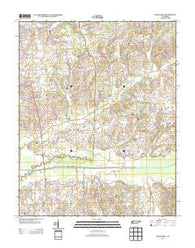 McConnell Tennessee Historical topographic map, 1:24000 scale, 7.5 X 7.5 Minute, Year 2013