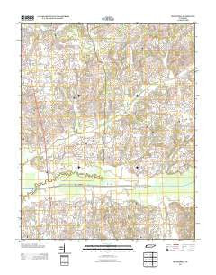 McConnell Tennessee Historical topographic map, 1:24000 scale, 7.5 X 7.5 Minute, Year 2013