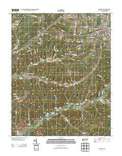 McEwen Tennessee Historical topographic map, 1:24000 scale, 7.5 X 7.5 Minute, Year 2013