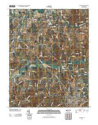 McKenzie Tennessee Historical topographic map, 1:24000 scale, 7.5 X 7.5 Minute, Year 2010