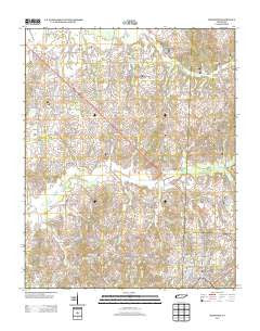 McKenzie Tennessee Historical topographic map, 1:24000 scale, 7.5 X 7.5 Minute, Year 2013