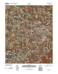 McMinnville Tennessee Historical topographic map, 1:24000 scale, 7.5 X 7.5 Minute, Year 2010