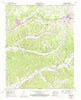 Mc Ewen Tennessee Historical topographic map, 1:24000 scale, 7.5 X 7.5 Minute, Year 1952