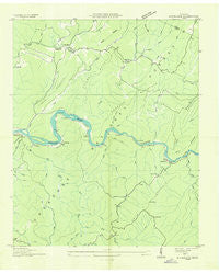 Mc Farland Tennessee Historical topographic map, 1:24000 scale, 7.5 X 7.5 Minute, Year 1936