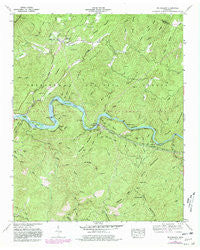 Mc Farland Tennessee Historical topographic map, 1:24000 scale, 7.5 X 7.5 Minute, Year 1957