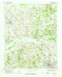 Mc Kenzie Tennessee Historical topographic map, 1:24000 scale, 7.5 X 7.5 Minute, Year 1967