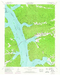 Mc Kinnon Tennessee Historical topographic map, 1:24000 scale, 7.5 X 7.5 Minute, Year 1950