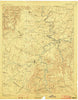 Mc Minnville Tennessee Historical topographic map, 1:125000 scale, 30 X 30 Minute, Year 1895