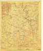 Mc Minnville Tennessee Historical topographic map, 1:125000 scale, 30 X 30 Minute, Year 1895