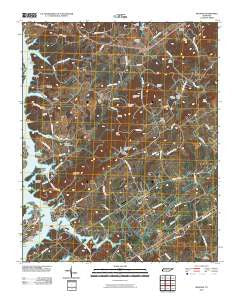 Meadow Tennessee Historical topographic map, 1:24000 scale, 7.5 X 7.5 Minute, Year 2010