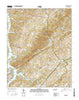 Meadow Tennessee Current topographic map, 1:24000 scale, 7.5 X 7.5 Minute, Year 2016