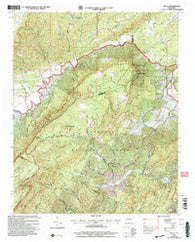 Mecca Tennessee Historical topographic map, 1:24000 scale, 7.5 X 7.5 Minute, Year 2003