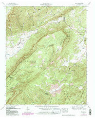 Mecca Tennessee Historical topographic map, 1:24000 scale, 7.5 X 7.5 Minute, Year 1957