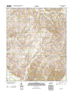 Medina Tennessee Historical topographic map, 1:24000 scale, 7.5 X 7.5 Minute, Year 2013