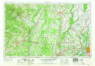 Memphis Tennessee Historical topographic map, 1:250000 scale, 1 X 2 Degree, Year 1953