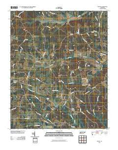 Michie Tennessee Historical topographic map, 1:24000 scale, 7.5 X 7.5 Minute, Year 2010
