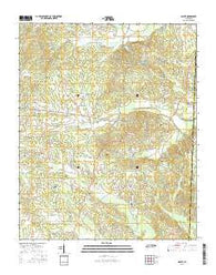 Michie Tennessee Current topographic map, 1:24000 scale, 7.5 X 7.5 Minute, Year 2016