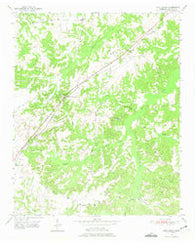 Middleburg Tennessee Historical topographic map, 1:24000 scale, 7.5 X 7.5 Minute, Year 1950