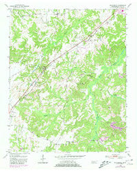 Middleburg Tennessee Historical topographic map, 1:24000 scale, 7.5 X 7.5 Minute, Year 1950