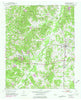 Middleton Tennessee Historical topographic map, 1:24000 scale, 7.5 X 7.5 Minute, Year 1950