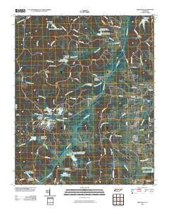 Middleton Tennessee Historical topographic map, 1:24000 scale, 7.5 X 7.5 Minute, Year 2010
