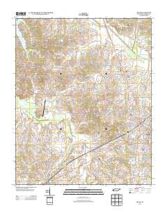 Milan Tennessee Historical topographic map, 1:24000 scale, 7.5 X 7.5 Minute, Year 2013