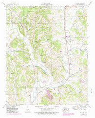 Milky Way Tennessee Historical topographic map, 1:24000 scale, 7.5 X 7.5 Minute, Year 1951