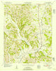 Milky Way Tennessee Historical topographic map, 1:24000 scale, 7.5 X 7.5 Minute, Year 1951